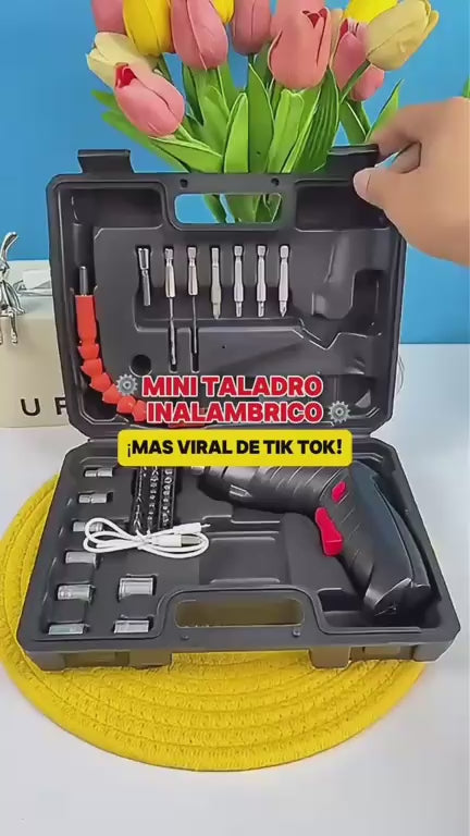 Súper Kit Taladro Destornillador Inalámbrico